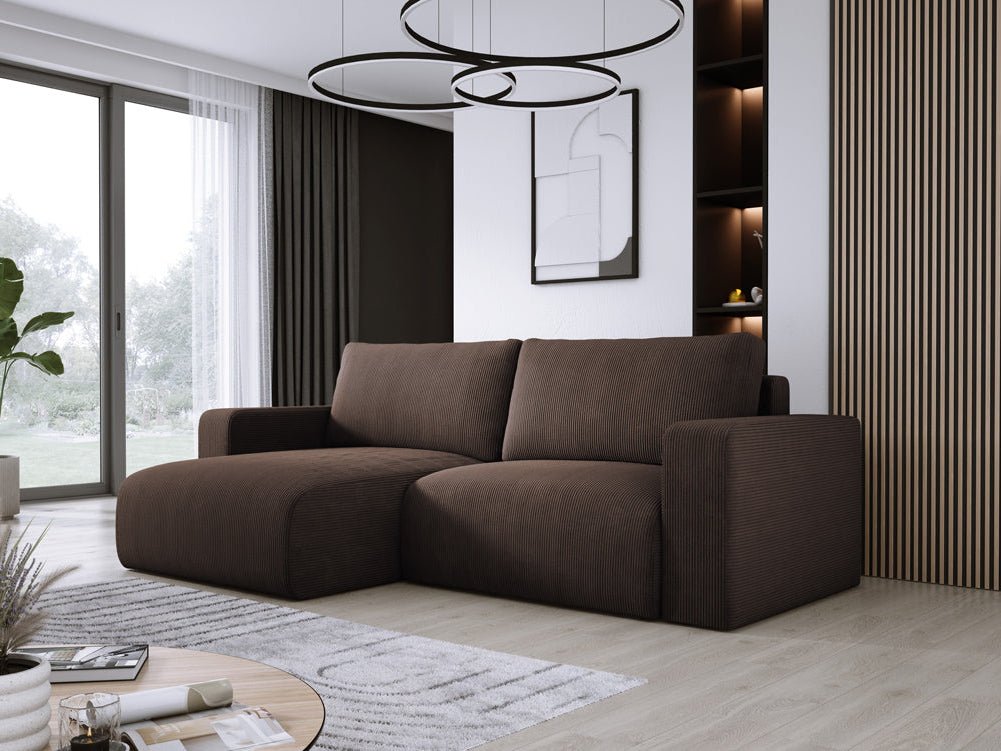 Designer Sofa Carl Cord mit Schlaf- und Klappfunktion