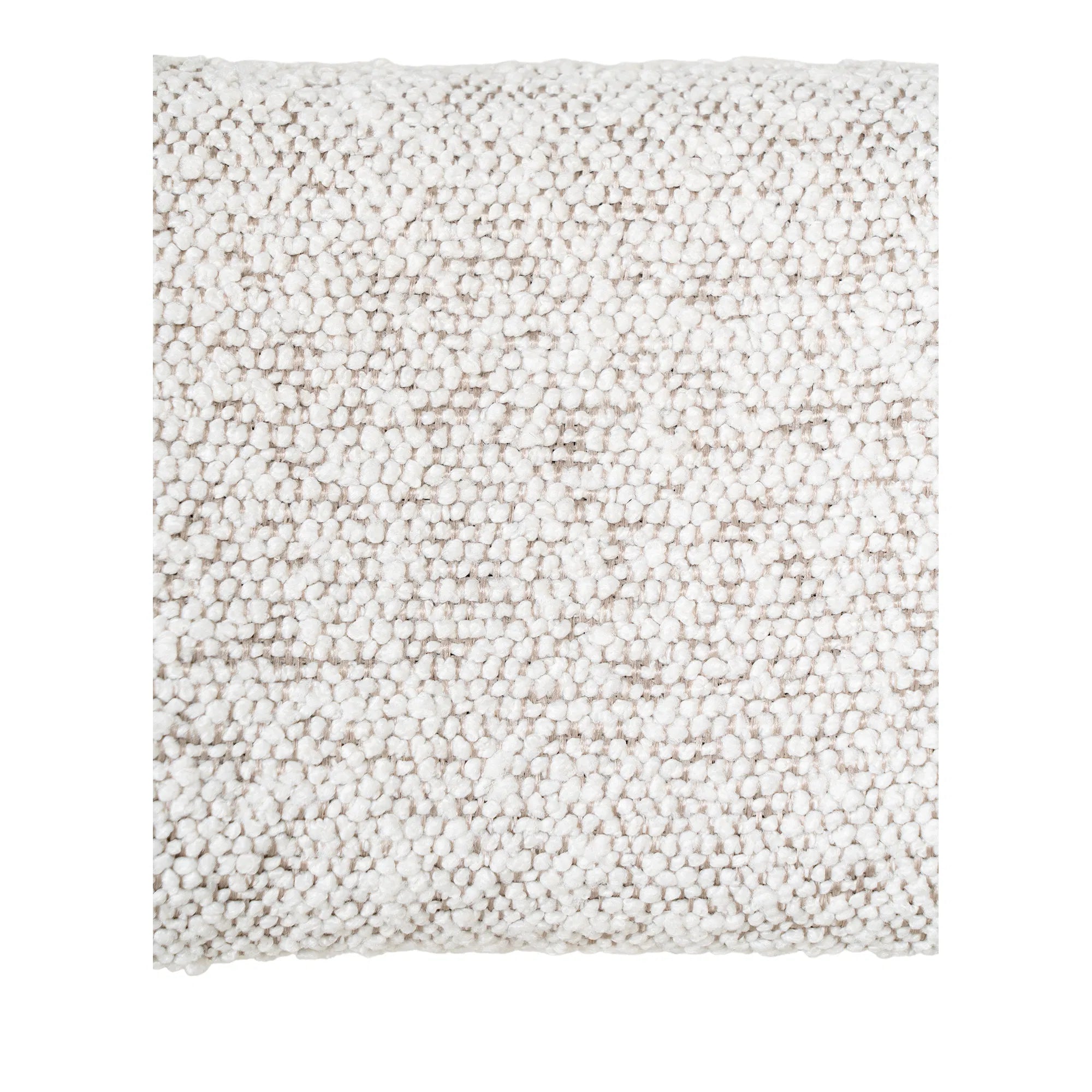 2er Set - Designer Stuhl Siena Bouclé Weiß