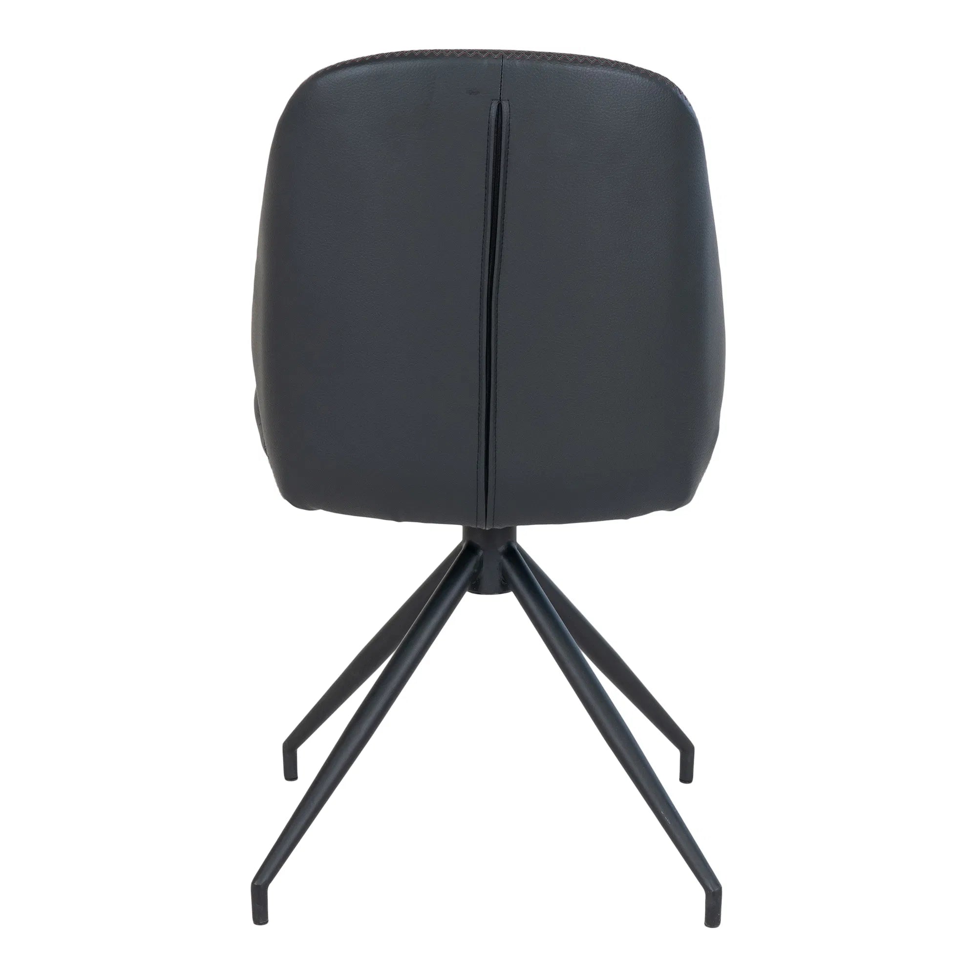 Lot de 2 - Chaise design Lisbonne en Similicuir avec fonction pivotante