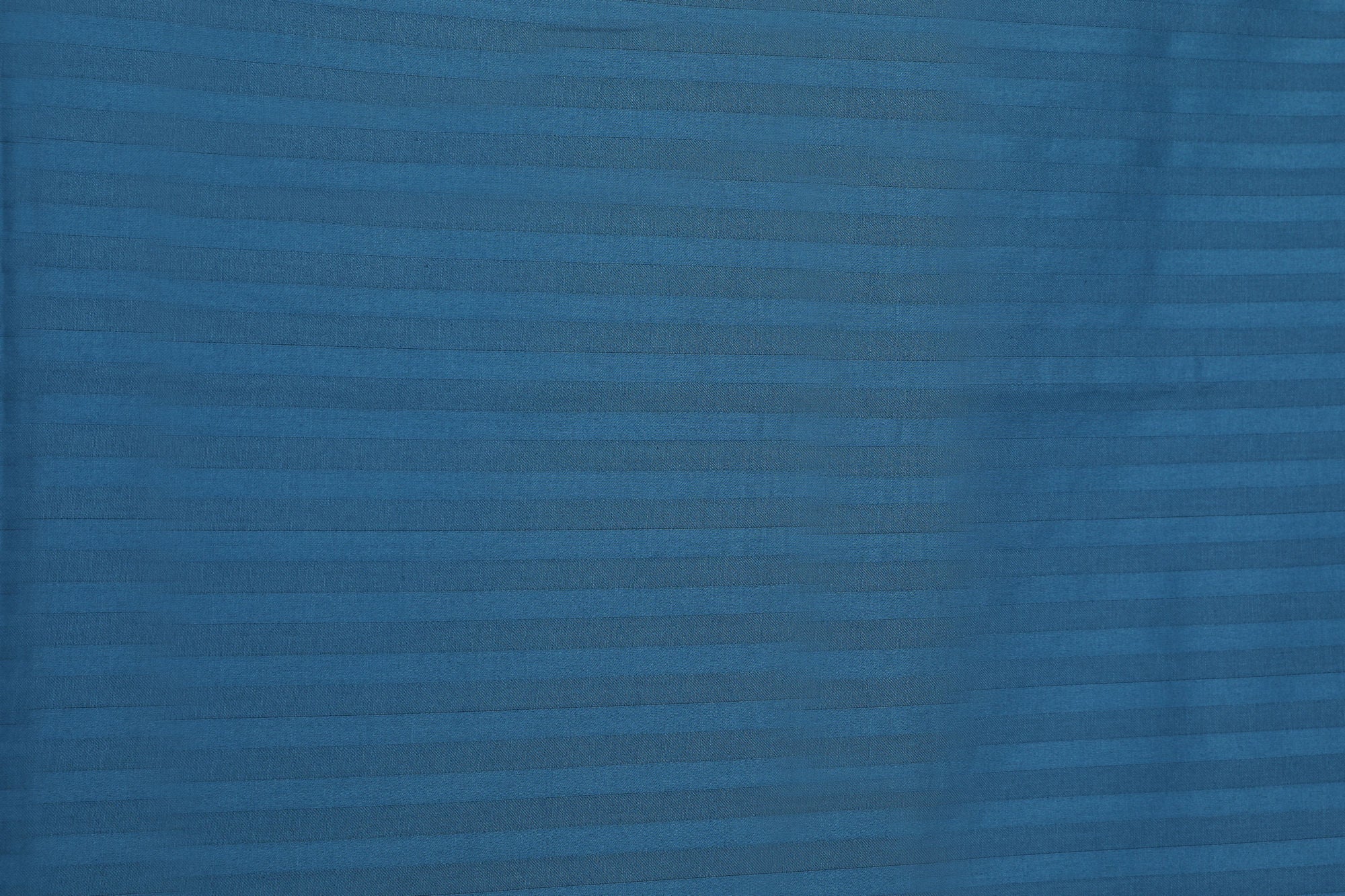 Premium Satin Bettwäsche Set Stripe Blau
