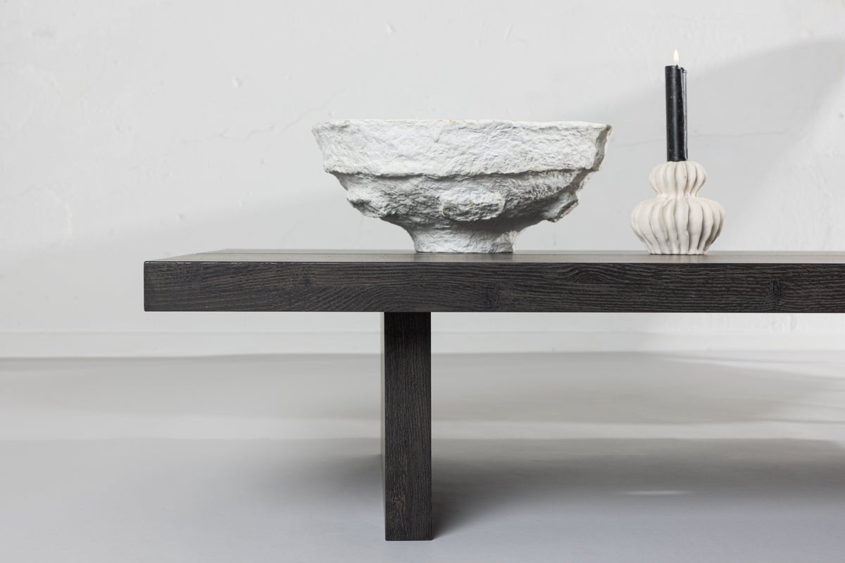 Couchtisch Lannister - in Mokka mit Holzoptik