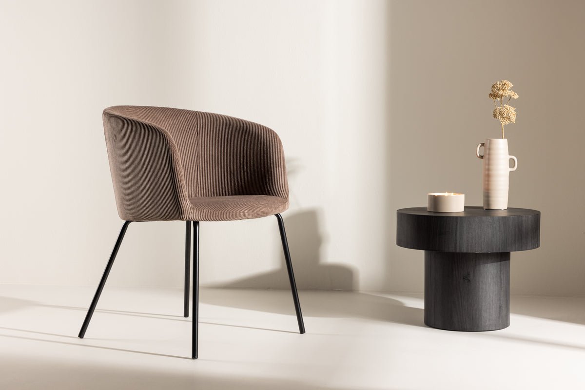 Stuhl Diner - Modern mit Cordelzug in 2 Farben