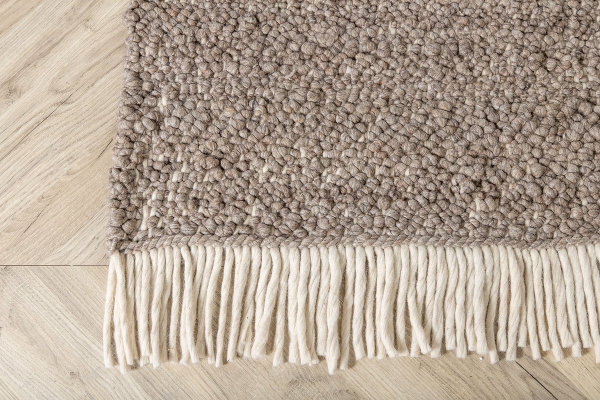 Teppich Bellina – mit Knotenstruktur aus Wolle