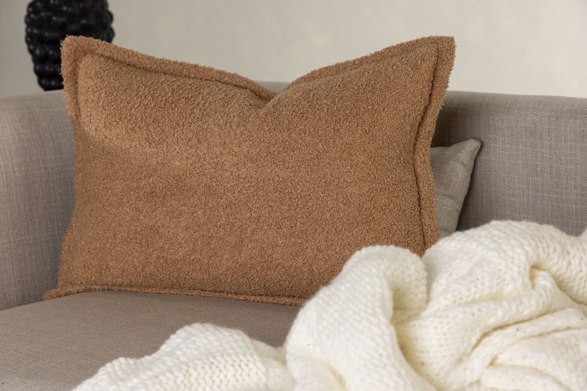 Kissenbezug Earth - 60x40 cm in Beige und Braun