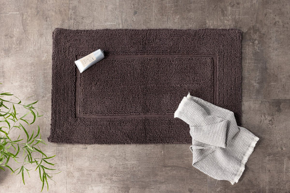 Badematte Corvin – saugfähig aus Baumwolle