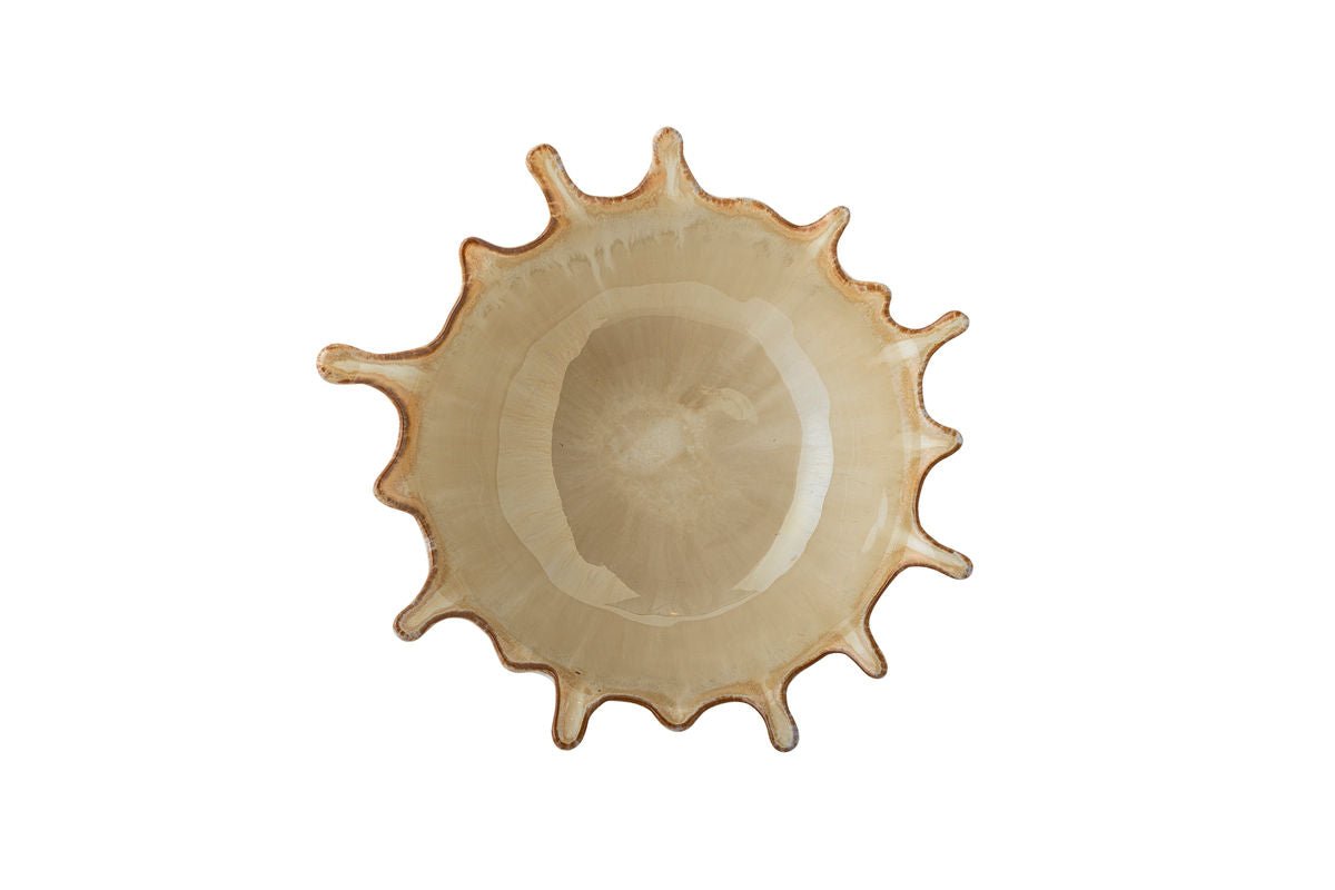 Schale Mata – Steingut mit reaktiver Glasur