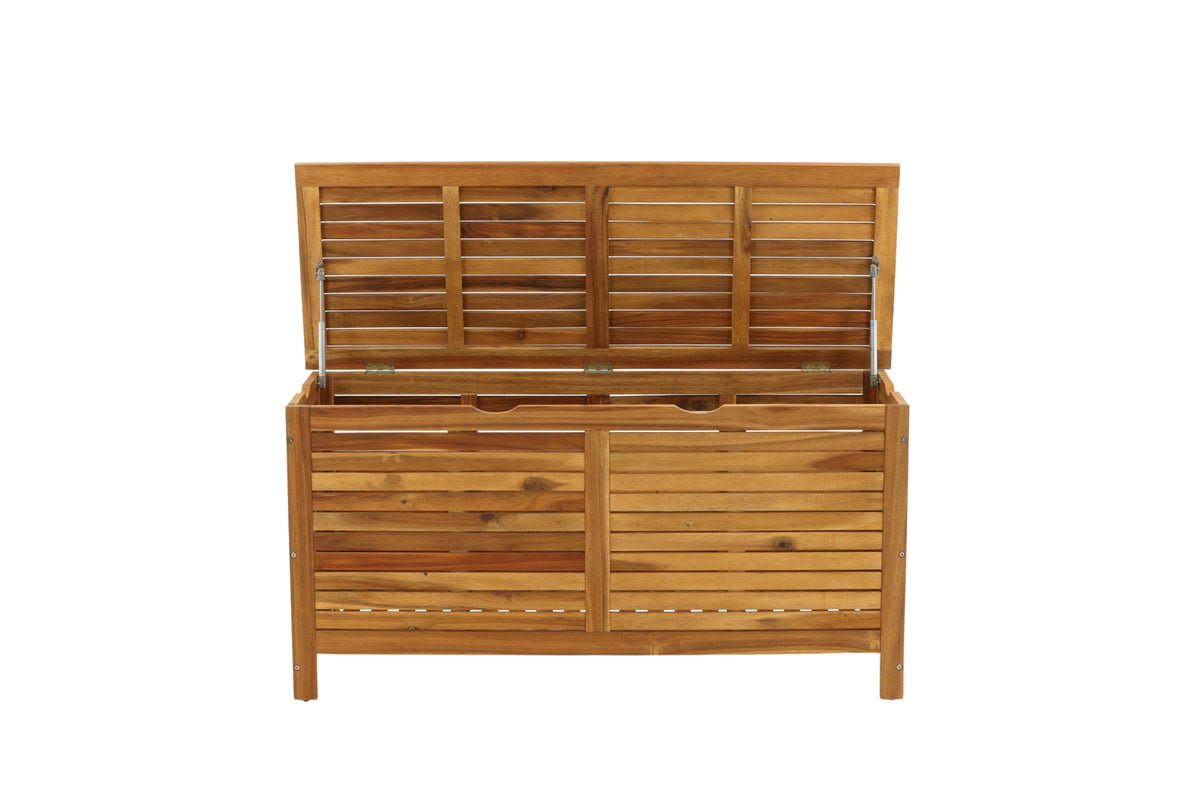 Garten Kissenbox Melissa - Aus Akazie in Natur-Optik