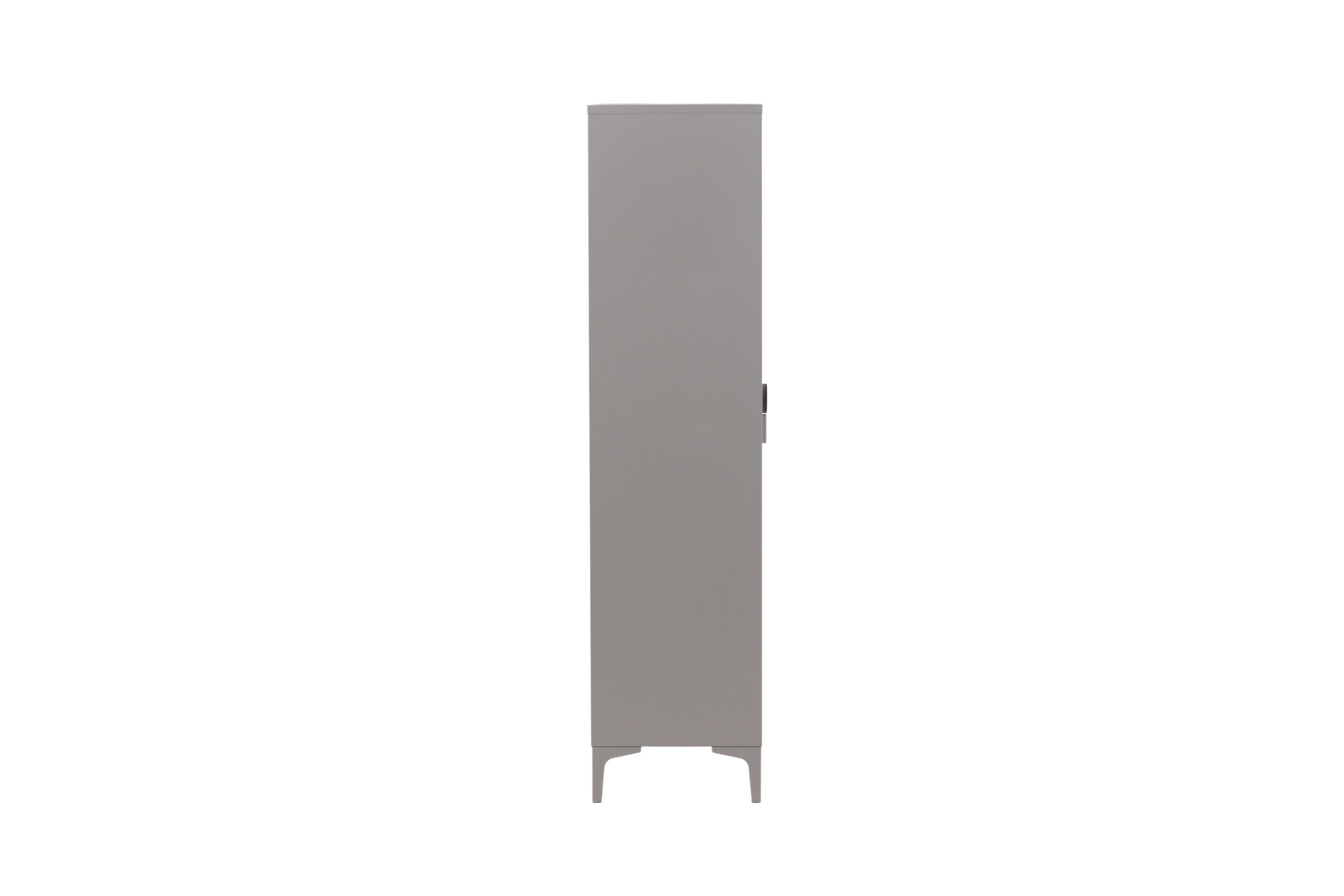 Designer Schrank Piring - in schlichtem Grau