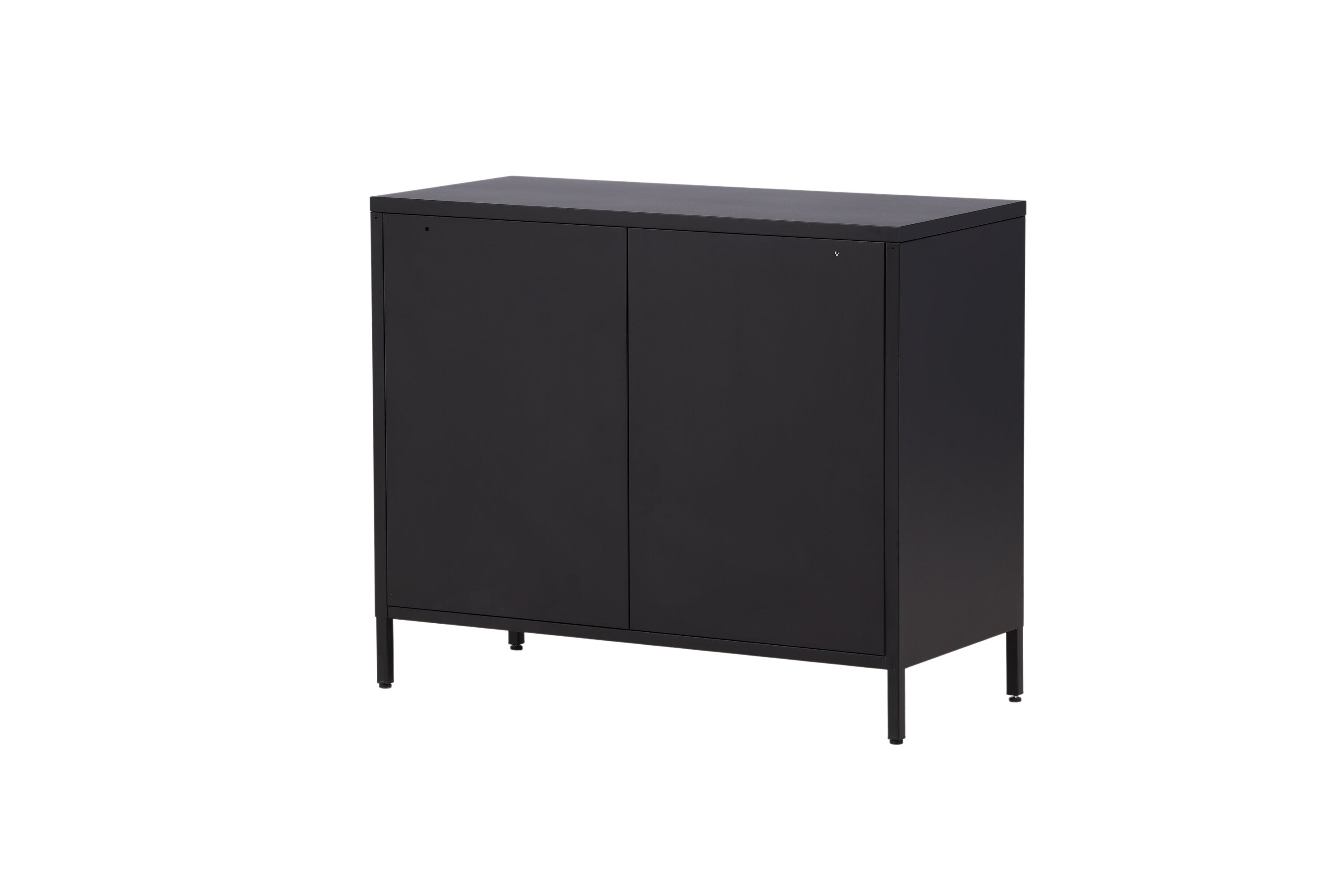 Kommode Berit – Industrial Design in Schwarz