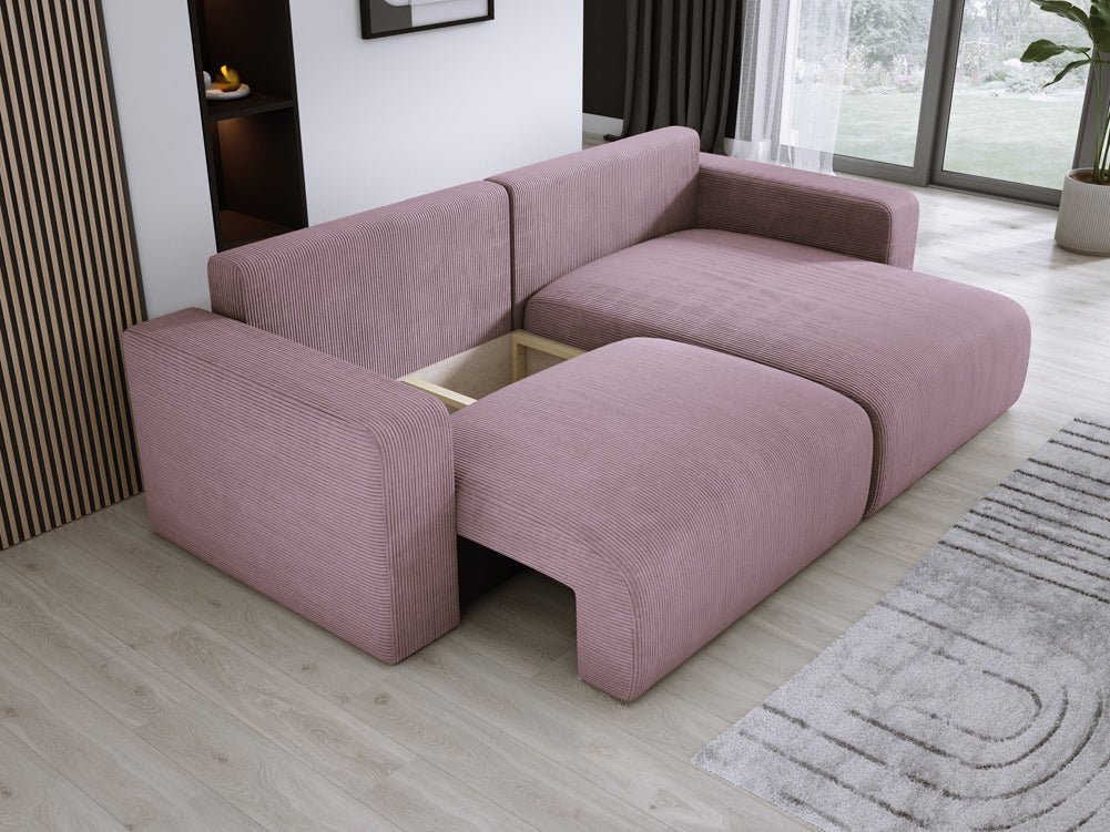 Designer Sofa Carl Cord mit Schlaf- und Klappfunktion