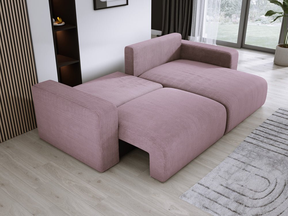 Designer Sofa Carl Cord mit Schlaf- und Klappfunktion