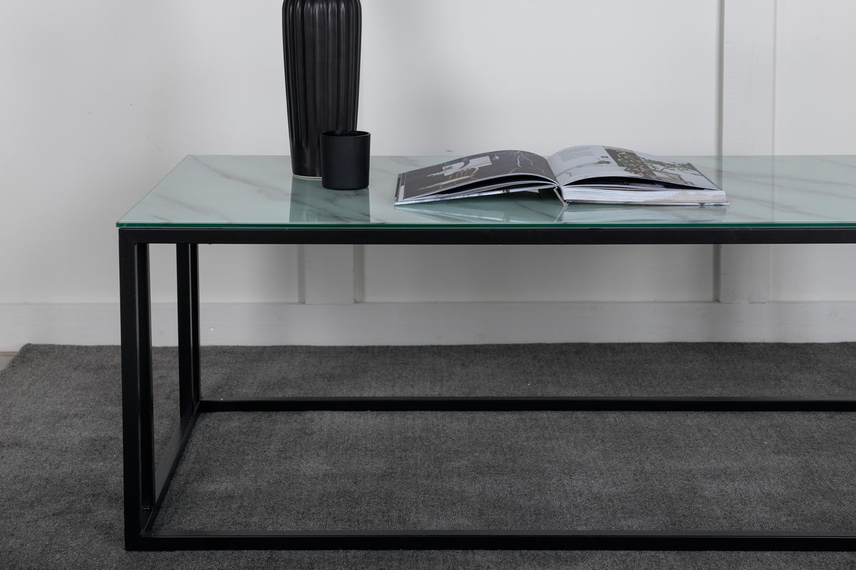 Couchtisch Velen - mit feiner Marmoroptik