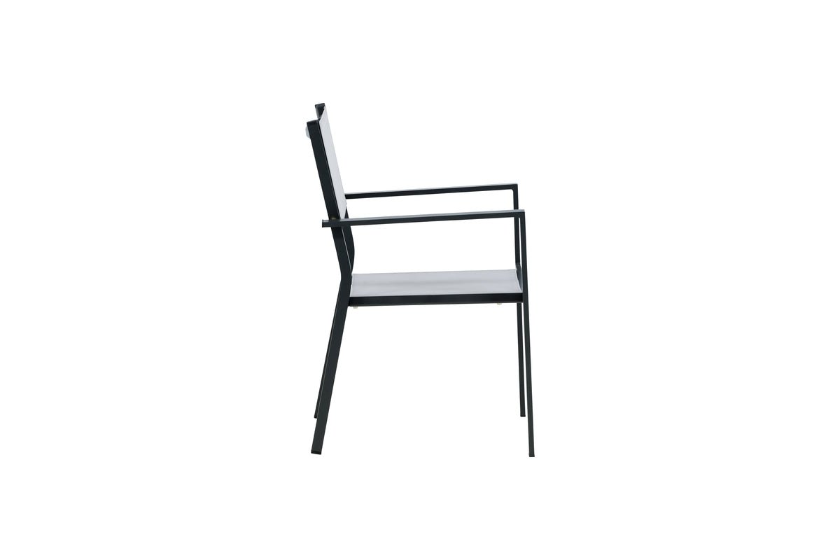 2er Set - Gartenstuhl Karibik aus Aluminium/Textilene