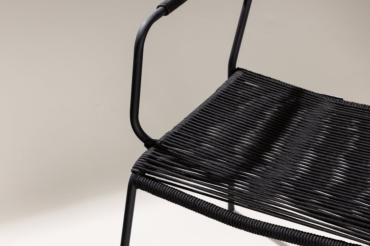 2er Set - Gartenstuhl Marla aus Metall/Polyester