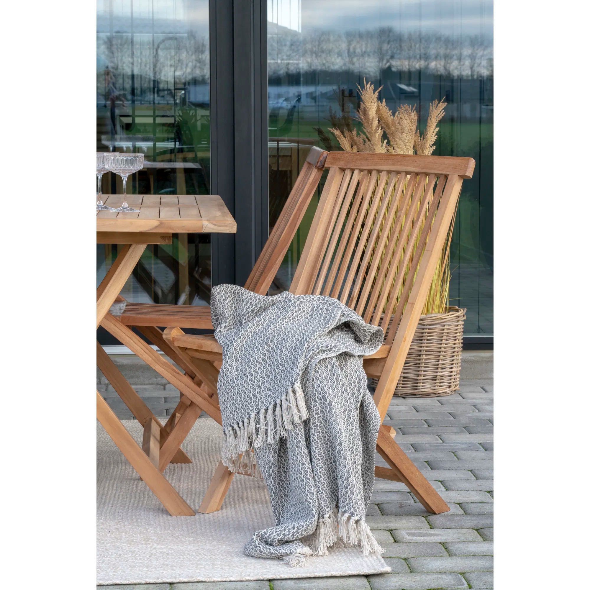 2er Set - Gartenstuhl Voler aus Teakholz