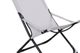 2er Set - Sonnenliege Zephyr aus Aluminium/Polyester