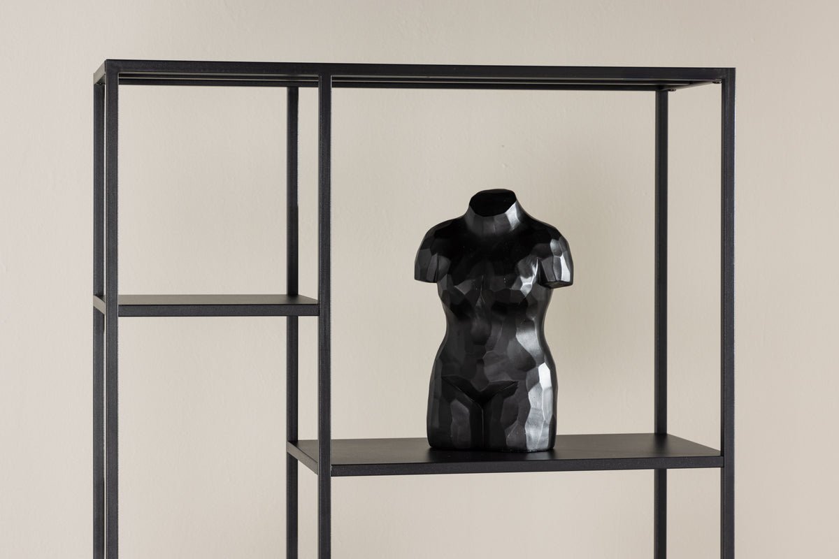 Regal El Alto – Hochregal mit 6 Ablagen in Schwarz