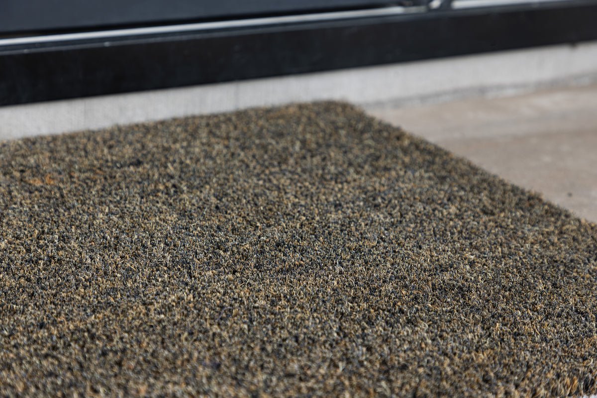 Fußmatte Caro – mit Streifenmuster aus Naturfasern