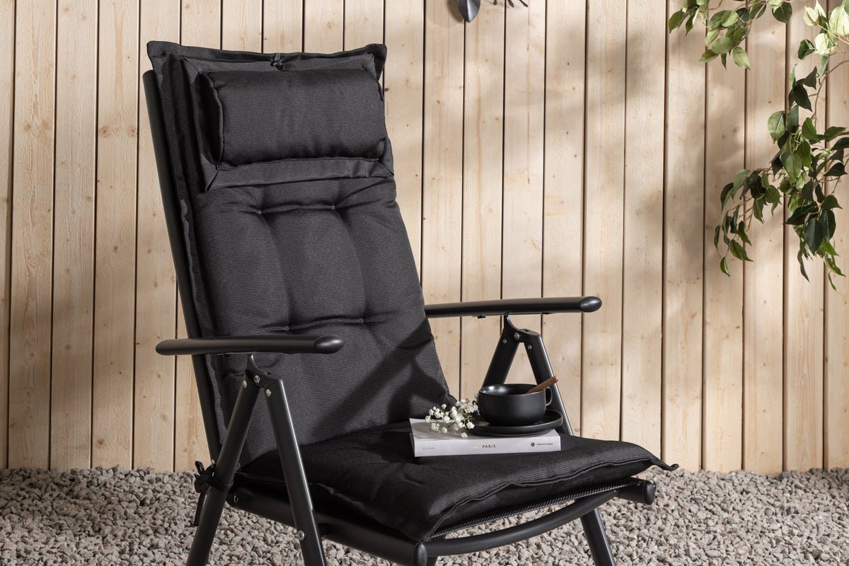 6er Set - Garten Stuhlkissen Siena aus Polyester in 4 Farben