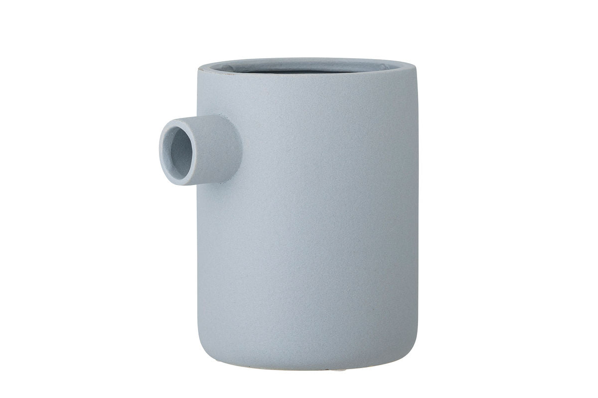 Vase „Azura“ – Steingut in Blau