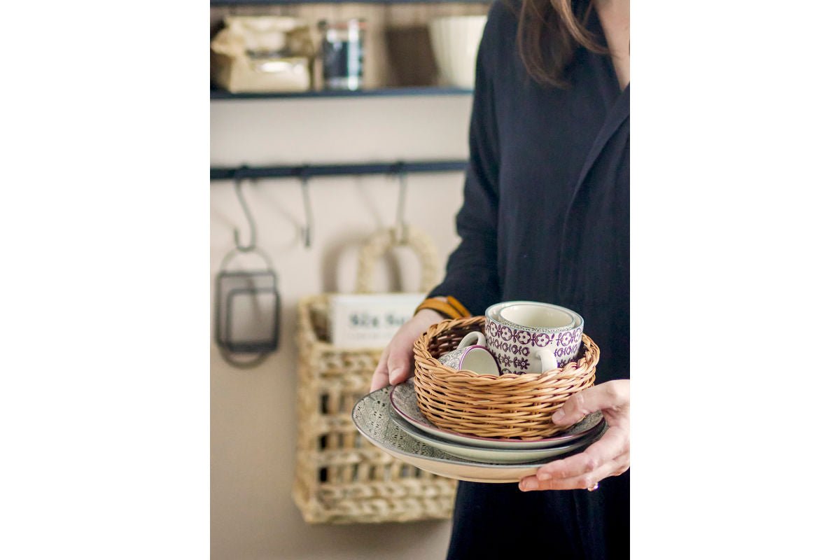 Teller Solune - aus Steingut gefertigt / 4er Set