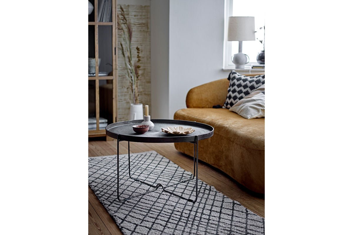 Schale Calma – Marmor in sandiger Naturfarbe