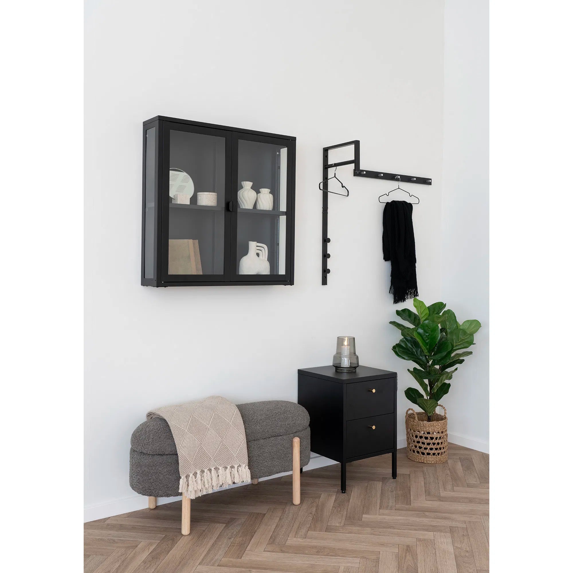 Tagesdecke Benno 130x180cm, Taupe