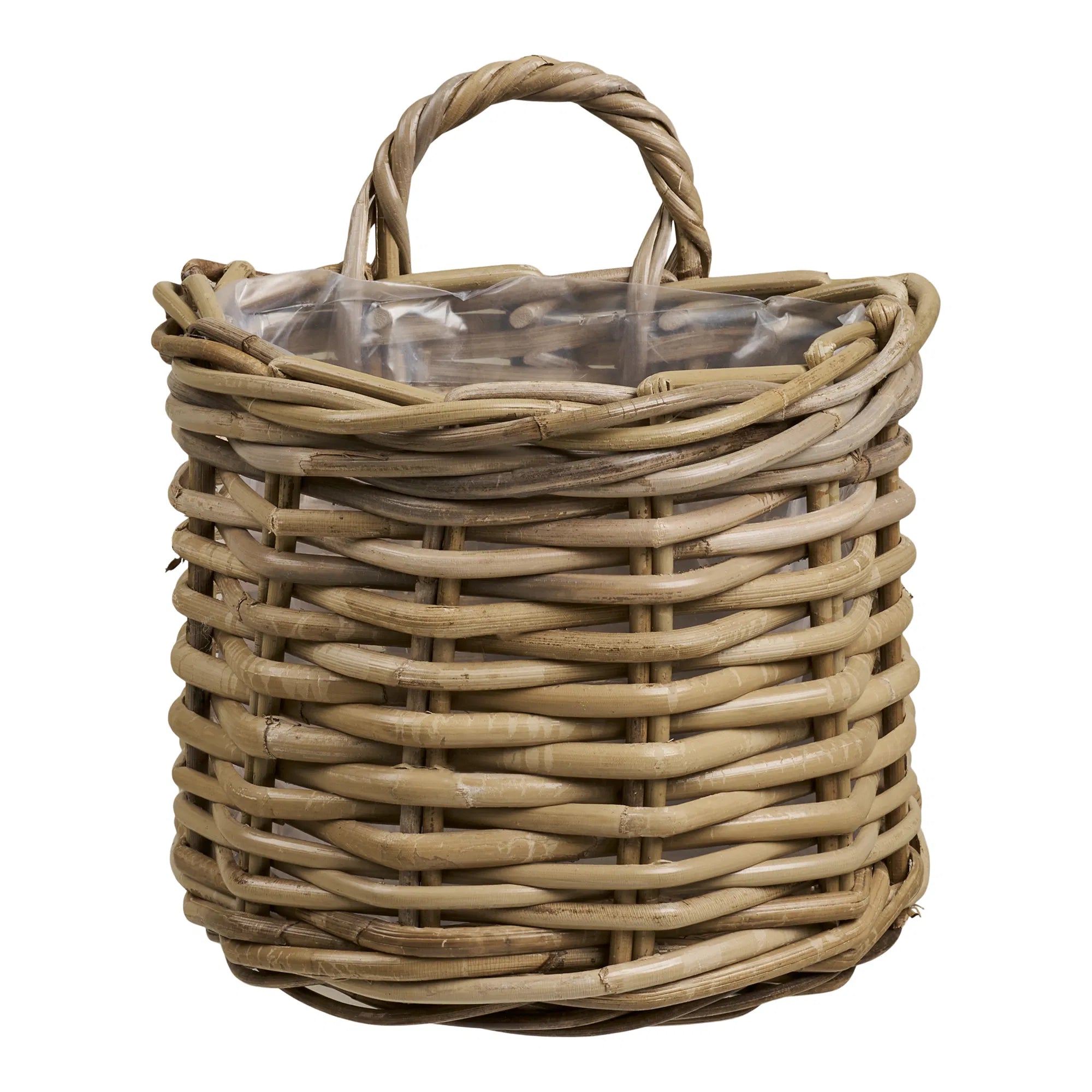 Garten Pflanzkorb Myrora - aus Kubu-Rattan zum hängen