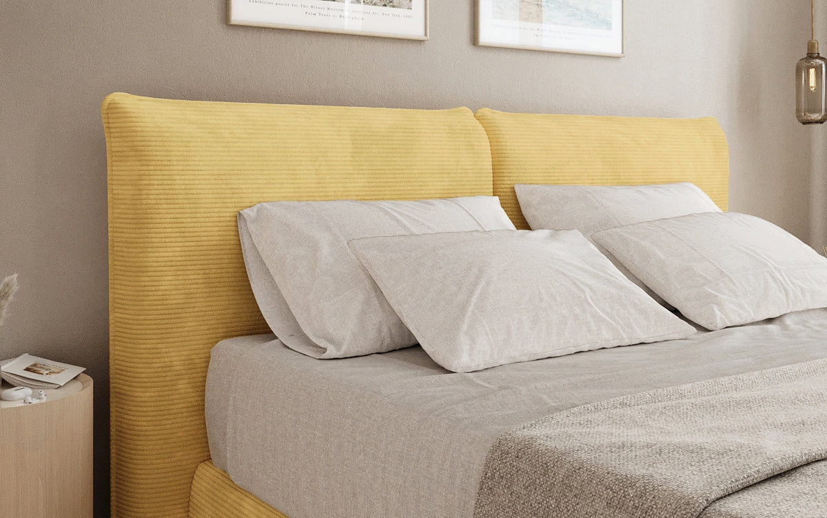 Boxspringbett Pillo in Cord
