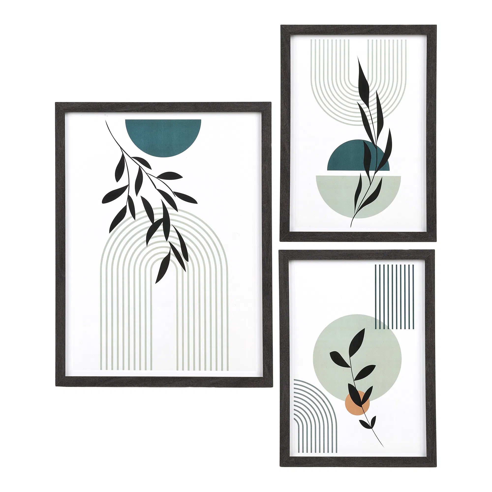 Bilderrahmen Selvona – in schwarz (3er Set)