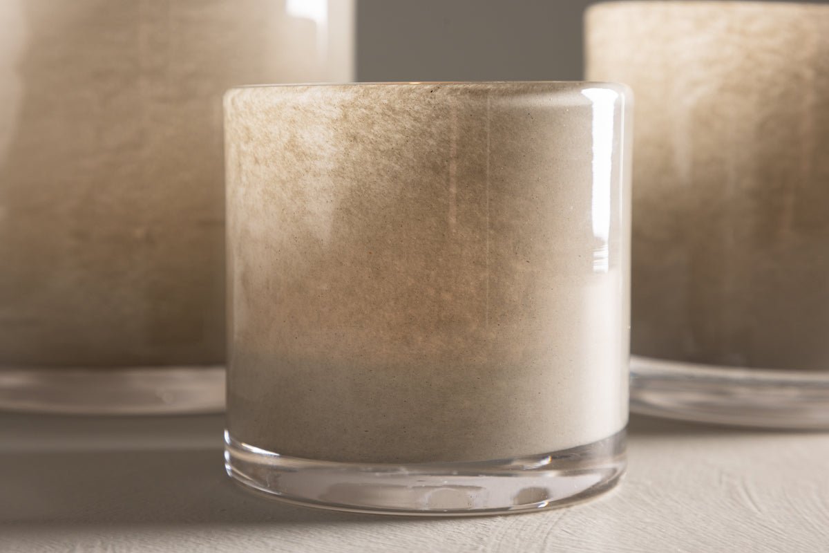 Laterne Honey - Laterne aus Glas in verschiedenen Farben