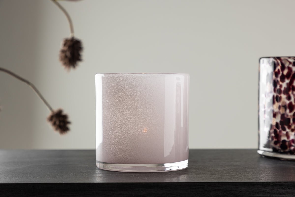 Laterne Polar - Laterne aus Glas in verschiedenen Farben