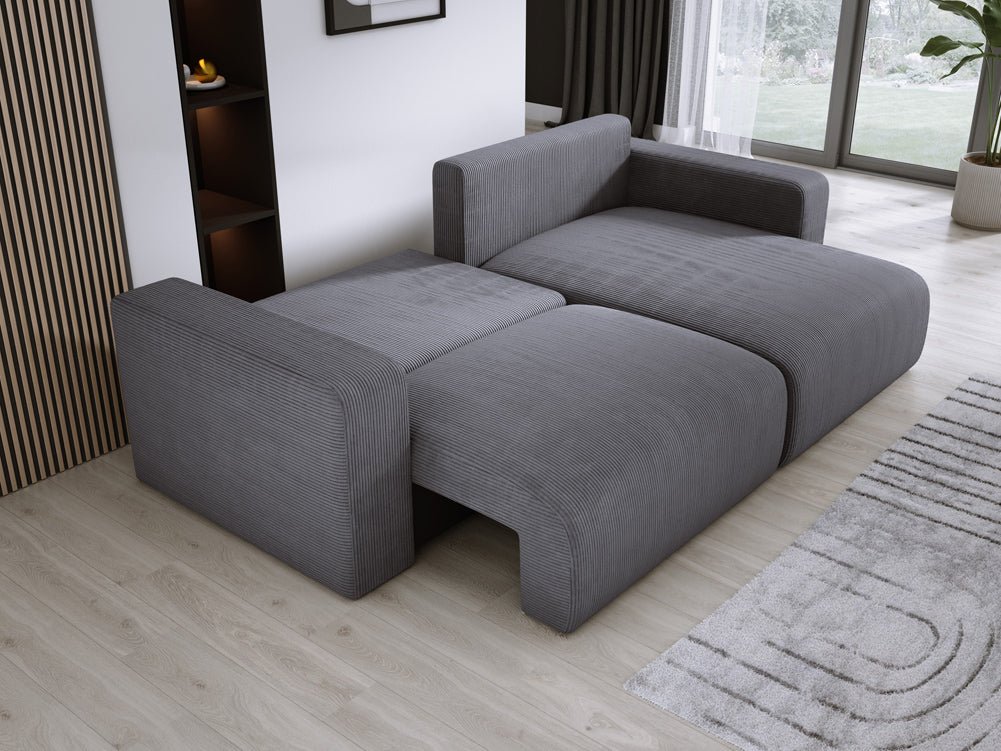 Designer Sofa Carl Cord mit Schlaf- und Klappfunktion