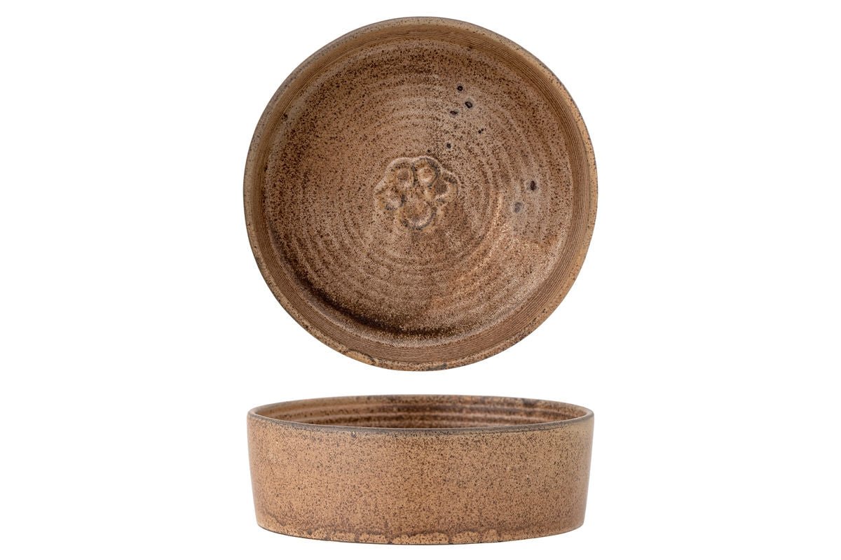 Haustierschale Benni – Steingut mit reaktiver Glasur