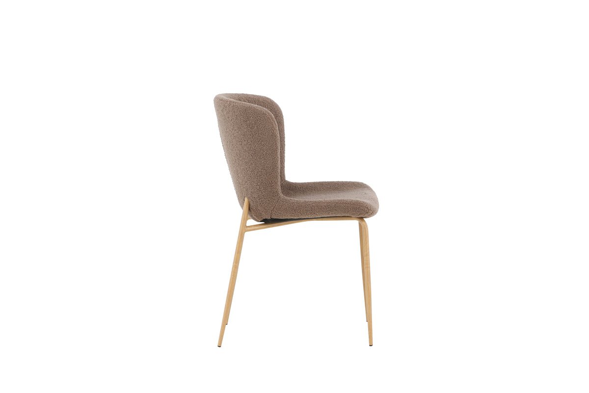 2er Set - Stuhl Parisienne in Dunkelbraun