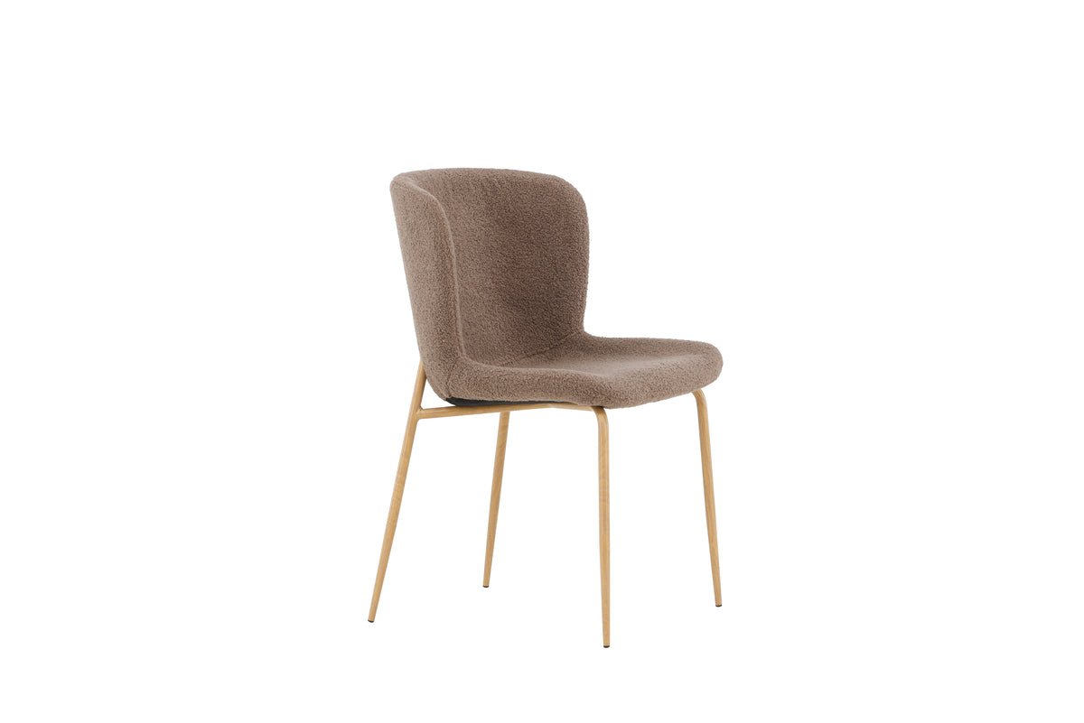 2er Set - Stuhl Parisienne in Dunkelbraun