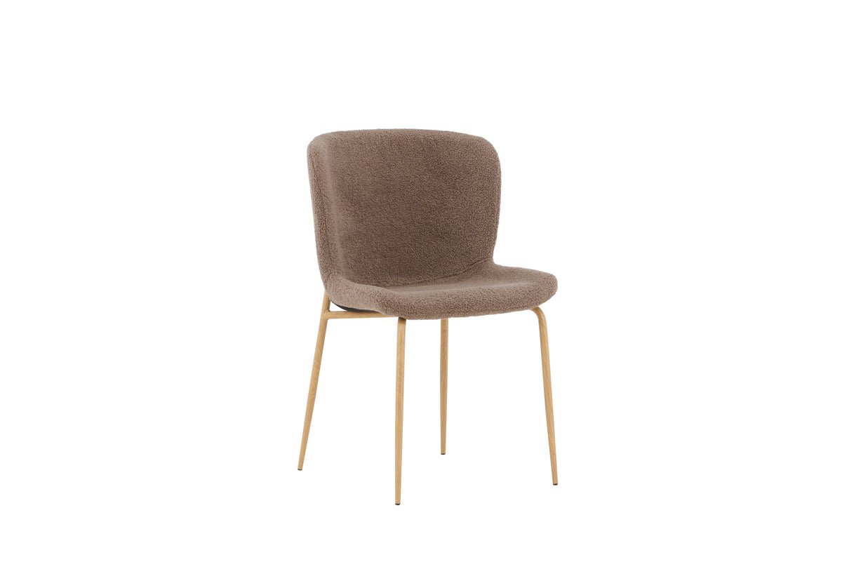 2er Set - Stuhl Parisienne in Dunkelbraun