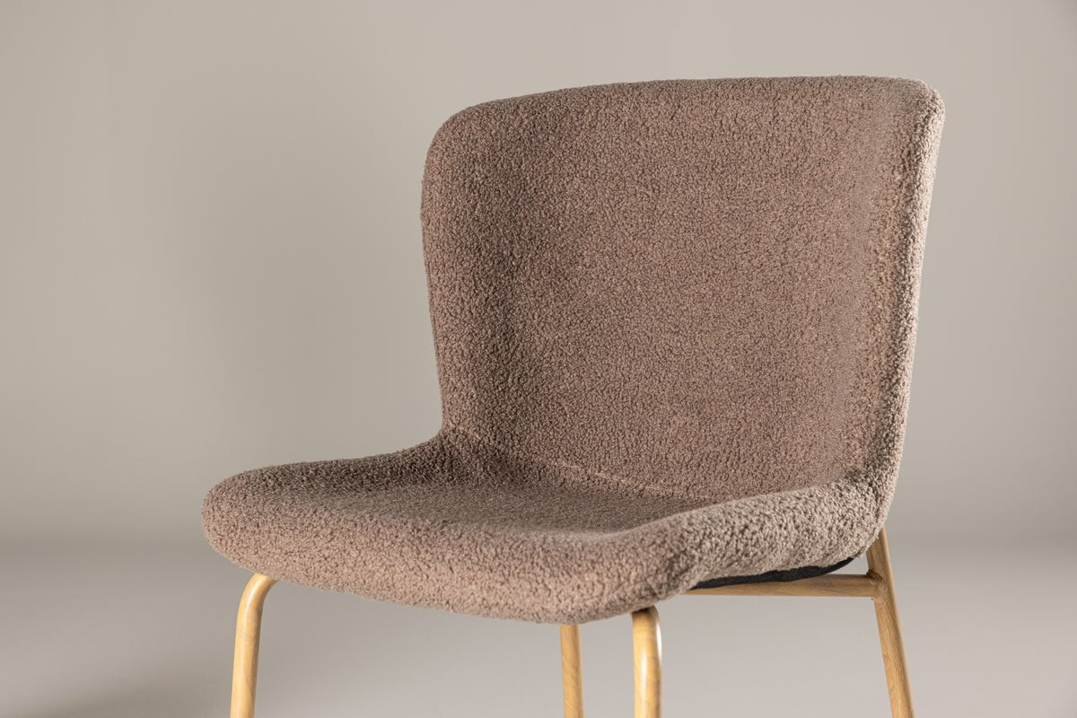 2er Set - Stuhl Parisienne in Dunkelbraun