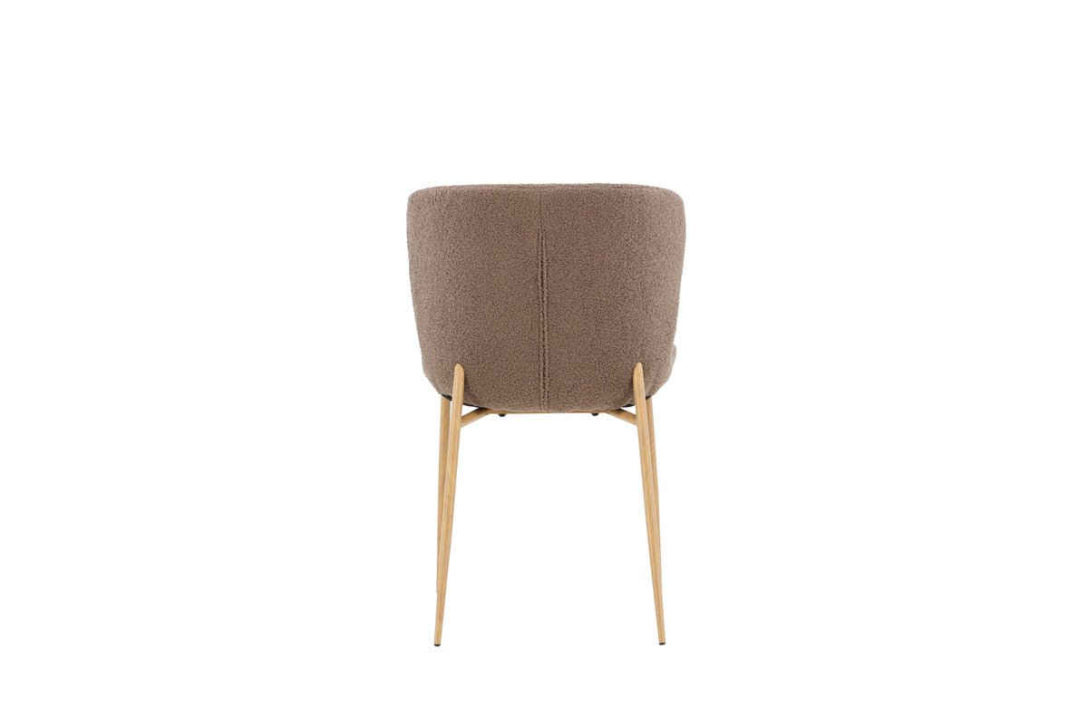 2er Set - Stuhl Parisienne in Dunkelbraun