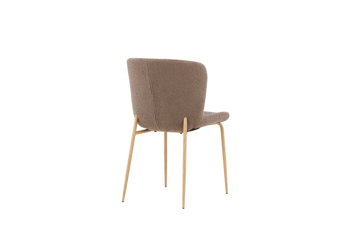 2er Set - Stuhl Parisienne in Dunkelbraun