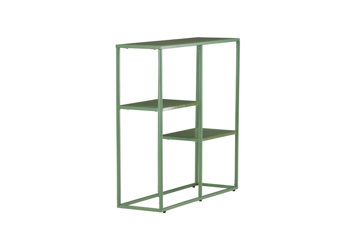 Regal Livorno – kompaktes Stahlregal in Grün