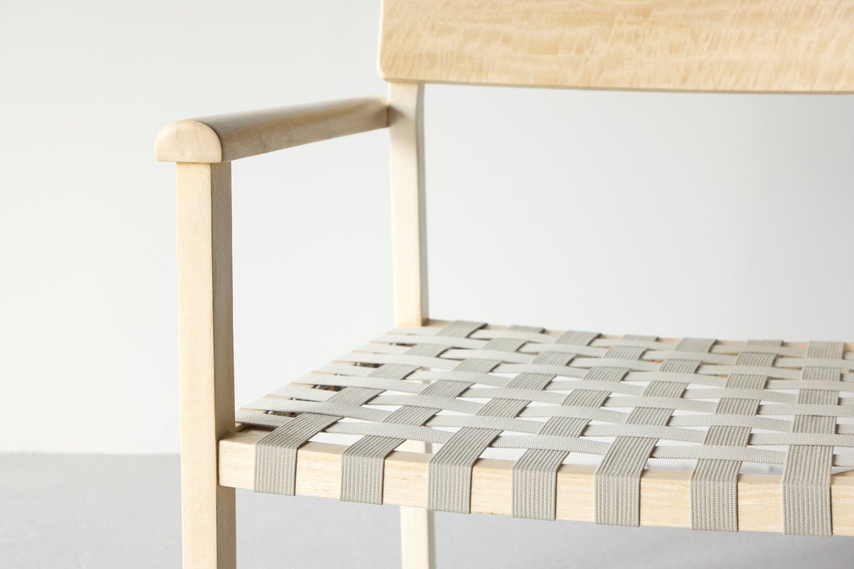 Sessel Olympia - aus Mangoholz und Polyester in Natur