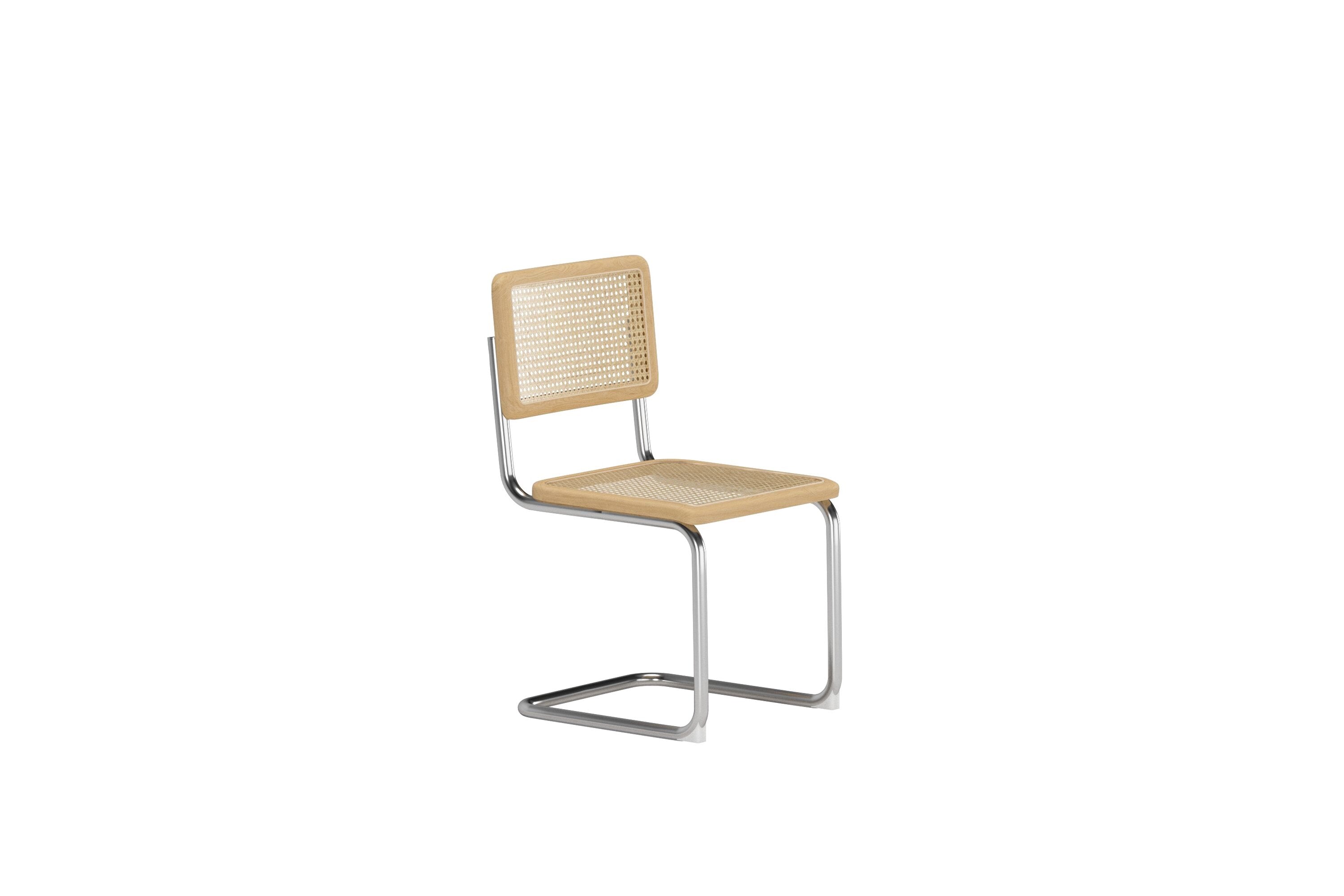 2er Set - Stuhl Taleno aus naturfarbenem Rattan