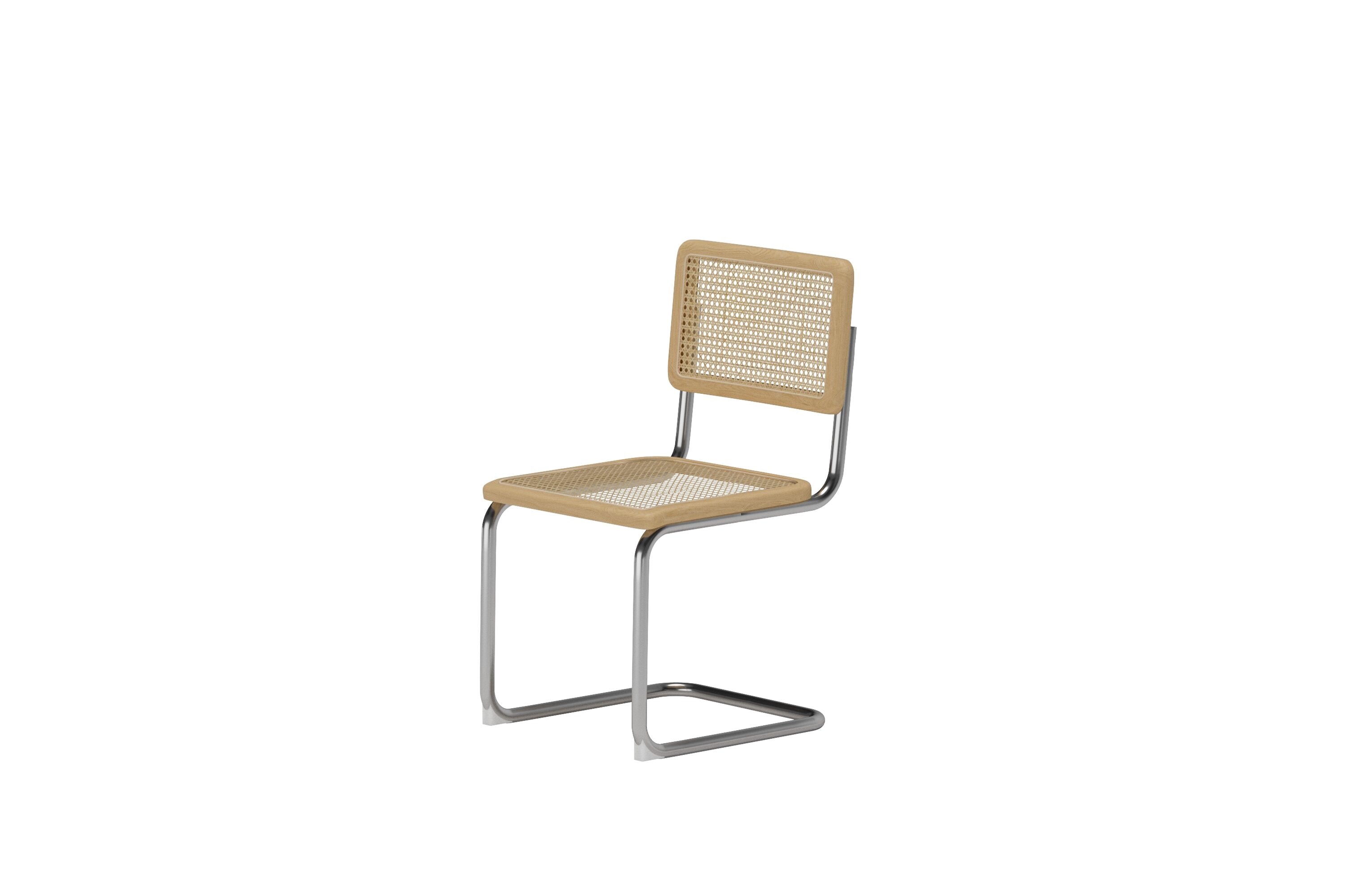 2er Set - Stuhl Taleno aus naturfarbenem Rattan