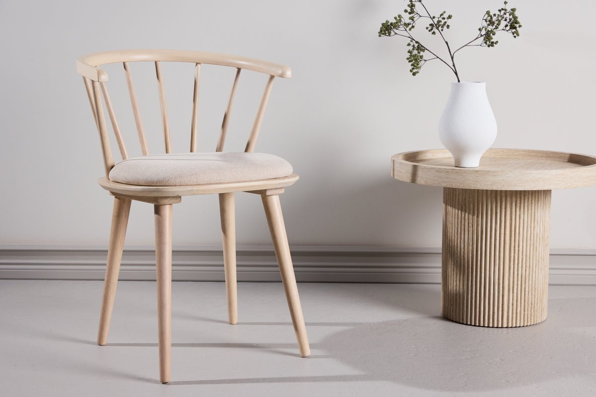 2er Set - Stuhl Ballado mit fest vernähtem Sitzkissen