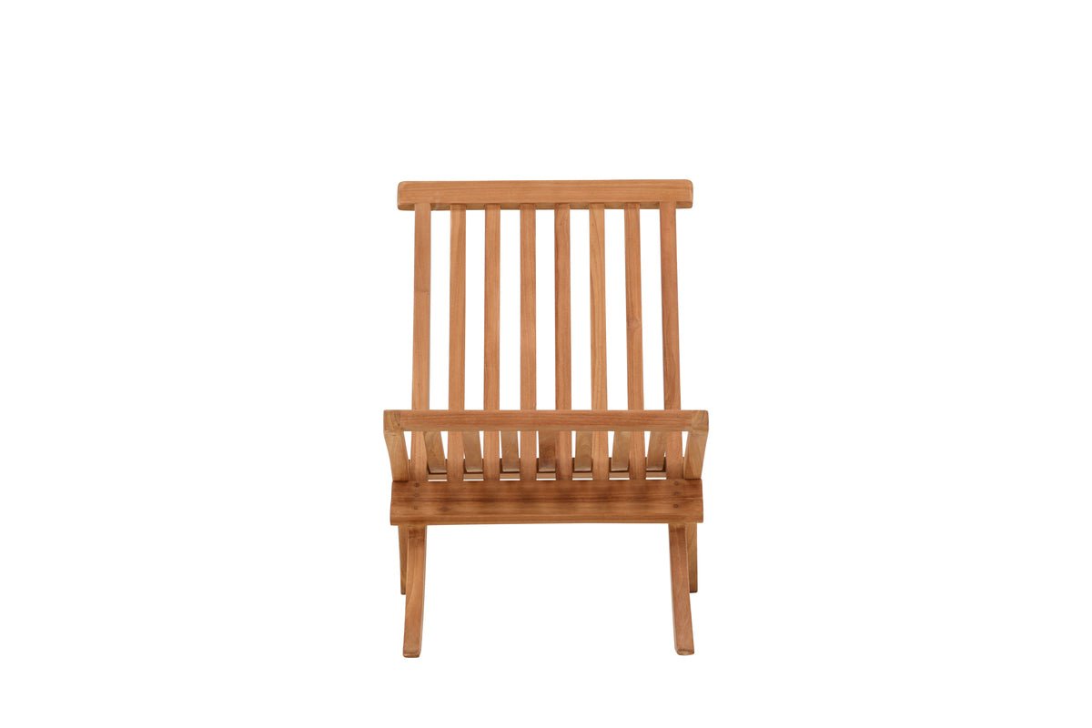 Garten- Loungesessel June - Aus Teakholz in Natur-Optik