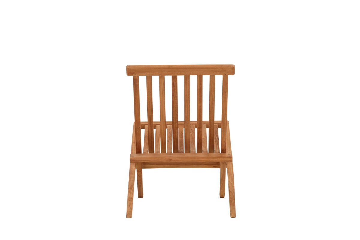 Garten- Loungesessel June - Aus Teakholz in Natur-Optik