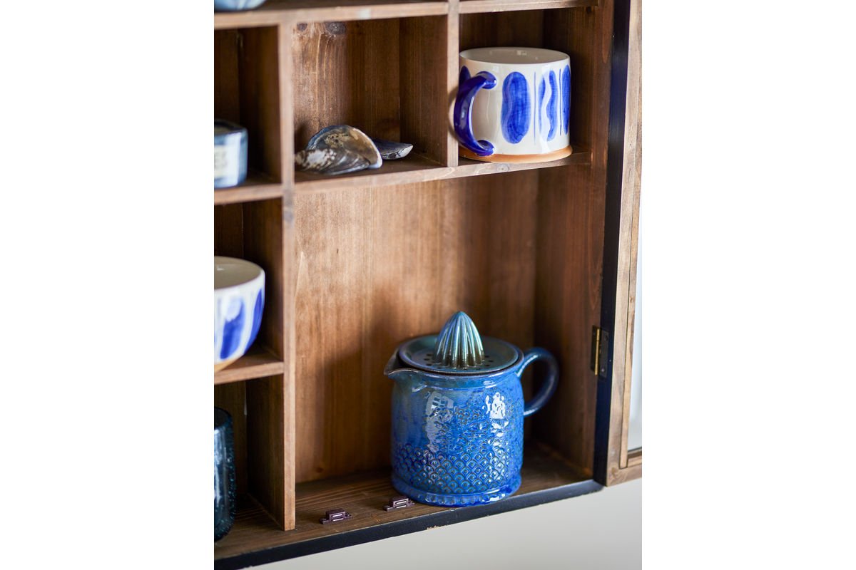 Zitronensaftpresse Selene – Steingut mit reaktiver Glasur