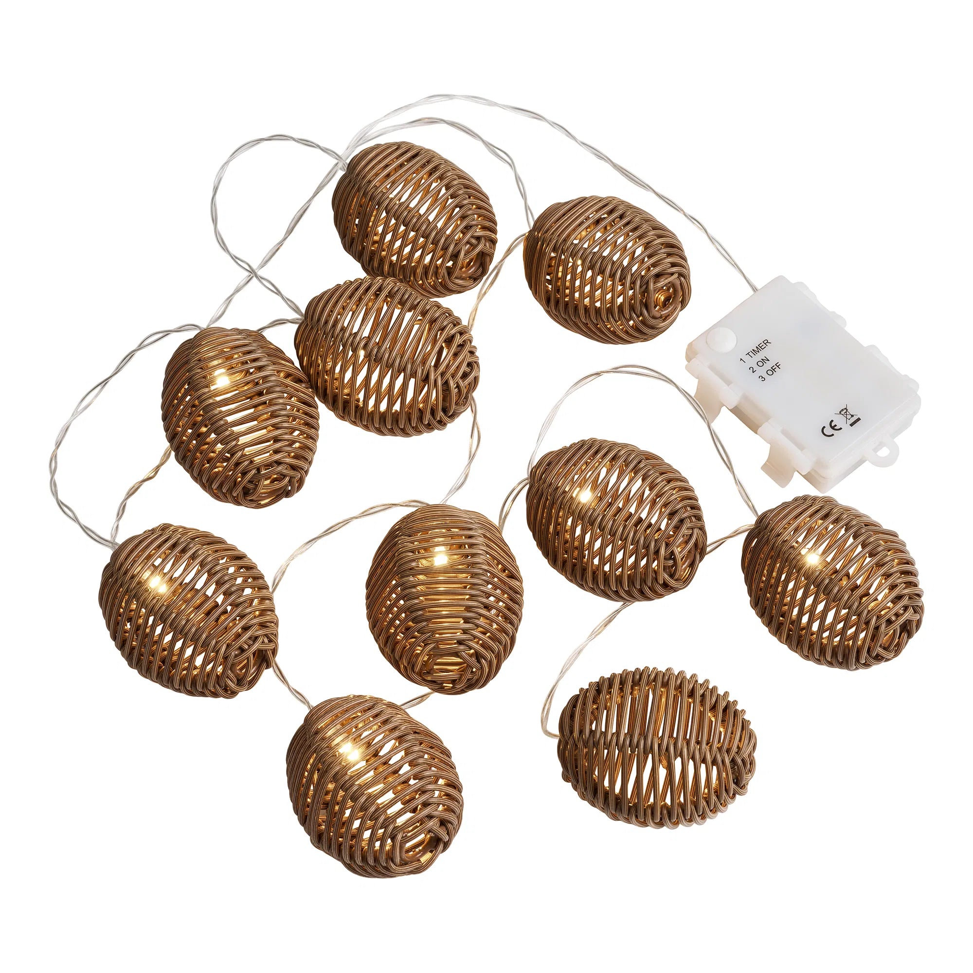 Garten Lichterkette „Solvenor“ – wetterfest für Balkon & Outdoor-Bereich