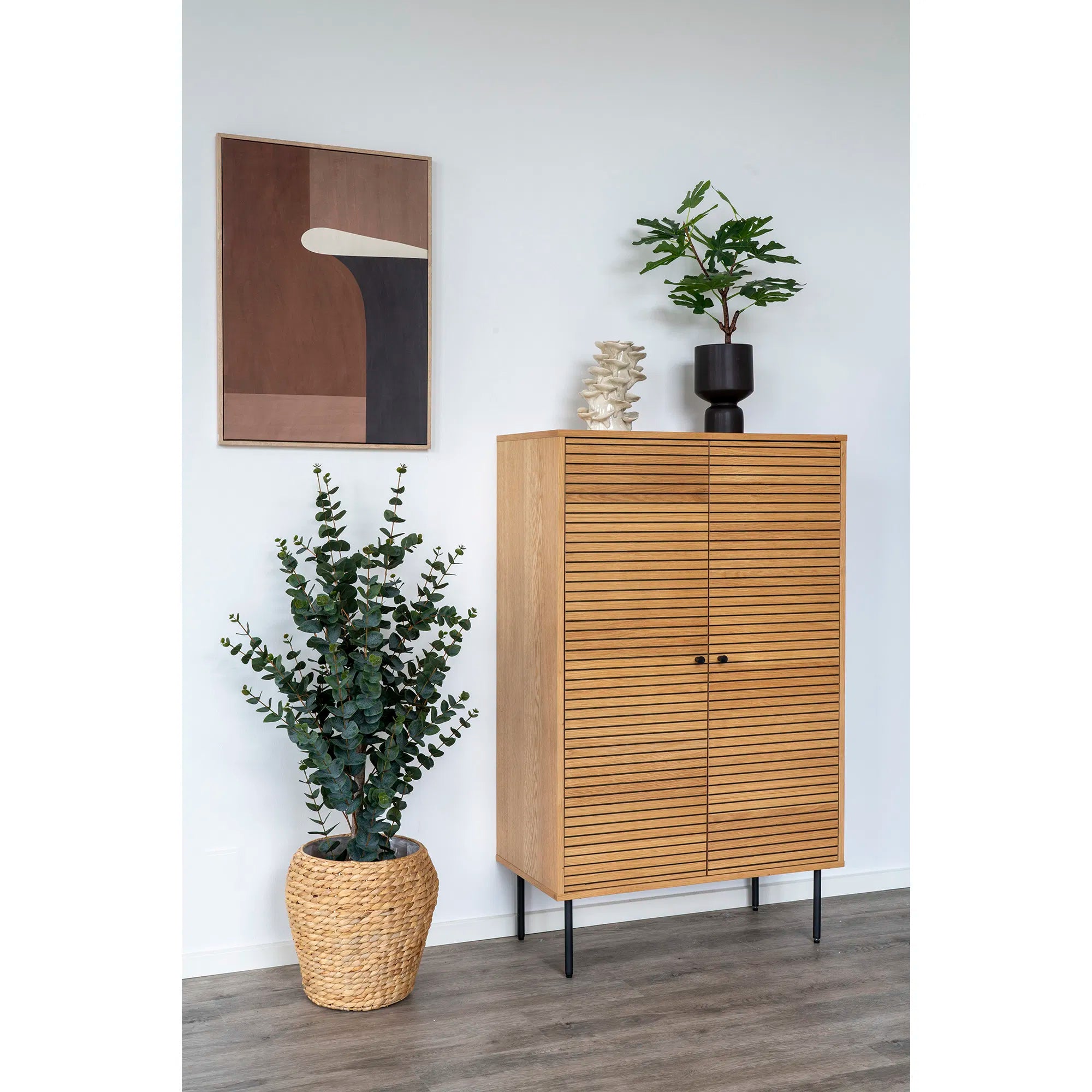 Kunstpflanze Eukalyptus – 120 cm eleganter Blattschmuck für dein Zuhause